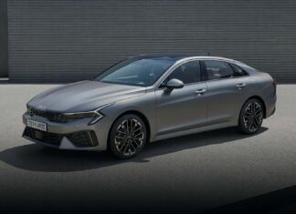 Kia K5 Facelift 2024 debuts with new lighting system and curved screen