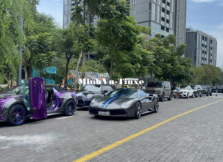 Nearly 20 supercars owned by Vietnamese tycoons gather over the weekend, several missing cars mysteriously reappear