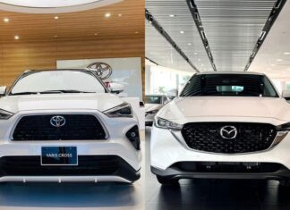 Mazda CX-5 or Toyota Yaris Cross: Which is the Best Choice Under 750 Million VND?