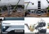 Chinese car manufacturer proves durability by stacking 7 cars on top of each other