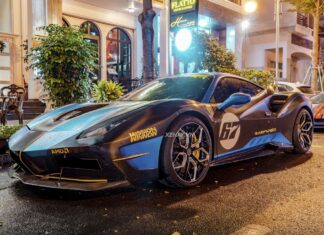 Saigon’s Stunning New Look: Ferrari 488 GTB Rocks Brixton Forged PF10 Rims