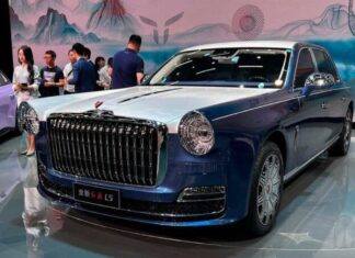 Hong Ky L5 2023 – Luxury Sedan priced over 16 billion VND officially enters mass production