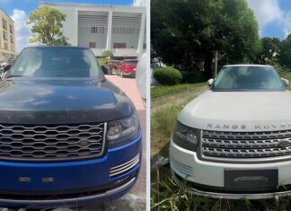 Luxury car auction in Ha Tinh: Range Rover, Lexus LX 570… starting bid at 10.5 billion VND