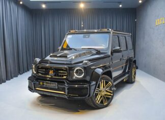 Vietnamese Workshop Creates World’s Most Unique Gold-Plated Mercedes-AMG G 63, Using 12 ounces of 24K Gold