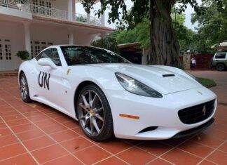 “King of Coffee” Đặng Lê Nguyên Vũ acquires rare Ferrari California worth over 10 billion VND