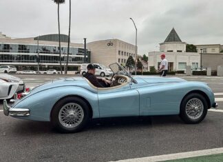 Brooklyn Beckham Cruises in $500,000 Vintage Convertible Car