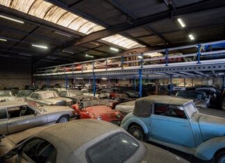 Discover a collection of hundreds of vintage cars in the Netherlands.