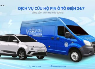 VinFast launches 24/7 electric car battery rescue service