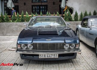 Vintage Aston Martin DBS 50-year-old looks brand-new owned by Saigon car enthusiasts