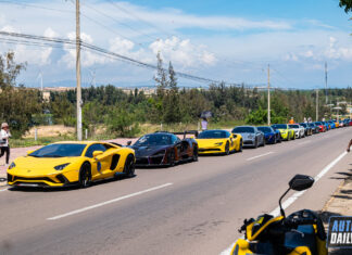 Ultra-expensive supercars spotted in Binh Thuan, rare car models revealed