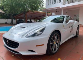 Billionaire Đặng Lê Nguyên Vũ acquires 2010 Ferrari California instead of buying a new car