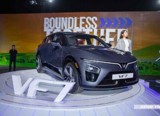 Close-up of VinFast VF 6, VF 7: Stirring up the SUV segment.
