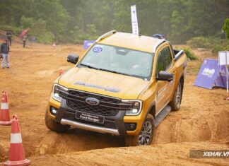 Free participation in an exciting off-road test drive event with Ford