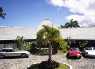 The Unique Collection of 13 Vintage Cars Owned by the Hotel Owner