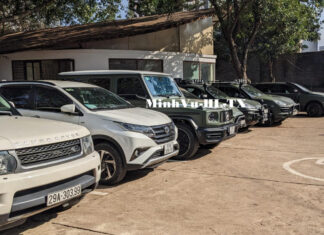 Mr. Dang Le Nguyen Vu showcases his impressive fleet of vehicles at the largest coffee festival in Vietnam
