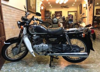 Honda CD125T Benly priced at 155 million dong – 22 years old still more expensive than a brand new Honda SH150i