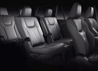 Luxury SUV Lexus TX – 6 Seater Interior Photos Leak: Unique Door Handles