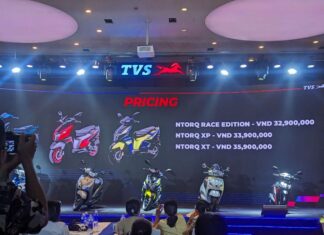 TVS Motor introduces 5 new motorcycle models in Vietnam: Lowest prices in the segment, ranging from 25 – 36 million VND