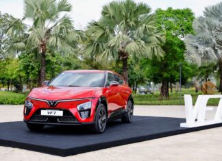 Get Up Close with the Stylish and Bold VinFast VF 7: Packed with Luxurious Features, Starting from 850 Million VND