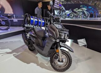 Yamaha unveils world’s first hydro-powered scooter