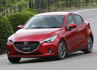 Surprising glimpse of the new generation Mazda2, looking exactly like a concept car