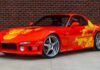 Fast & Furious Auctions the Mazda RX-7 Sports Car