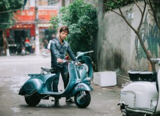 Meeting the Owner of Multiple Vintage Vespas in Thai Binh