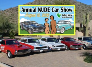 Spend $1 million/day to attend car exhibition but no phones, cameras, and… no clothes