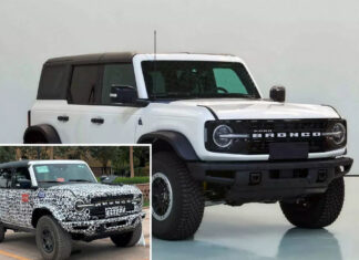 Ford Bronco Spotted on the Streets, Made in China