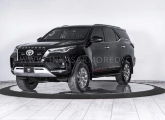 Discover the INKAS’ ultra-safe armored Toyota Fortuner edition