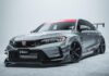 Aggressive and Bold: 2023 Honda Civic Type R with Wide Body Kit
