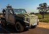 Toyota Land Cruiser: Armored, Mine-Resistant Vehicle with Integrated Heavy Machine Guns