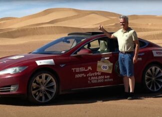 A Tesla Model S runs nearly 2 million km, replaces up to 13 engines and 3 battery packs.