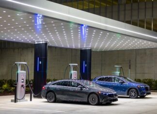 Mercedes-Benz launches first-class fast charging station: Convenient lounge and 80% battery charge in just 20 minutes