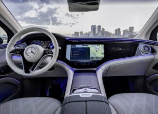 ChatGPT on a Mercedes-Benz Car