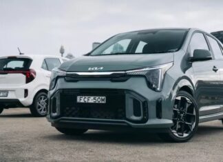 Kia Morning 2024 debuts in Australia with impressive design, awaiting arrival in Vietnam.