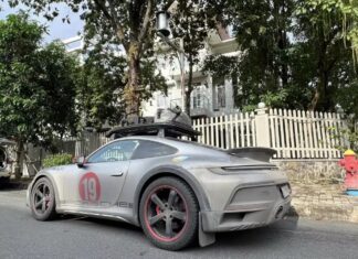 This is the appearance of the Porsche 911 Dakar after traveling nearly 35,000 km and receiving comprehensive care for 3 weeks.