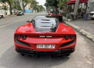 Ferrari F8 Tributo owned by Cuong “Dola” finds new owner, low mileage, runs less than 4,000 km