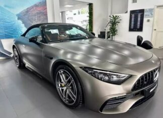 Quick Review of the Mercedes-AMG SL43 2024 in Vietnam: A Luxury Play Car with a Price Tag of Nearly 7 Billion Dong, Turbo Electric Racing Technology