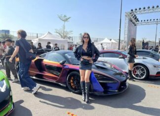 Billionaire Hoang Kim Khanh brings McLaren Senna supercar to Cambodia alongside 2 majestic Bugatti Chiron models