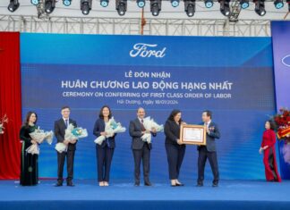 Ford Vietnam awarded First Class Labor Medal, sets record sales in 2023