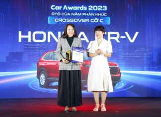 Honda CR-V wins “Car of the Year” award in the overall market and “Car of the Year” in the Crossover segment