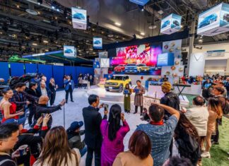 What is the global response to the newly launched VF 3 electric car model?