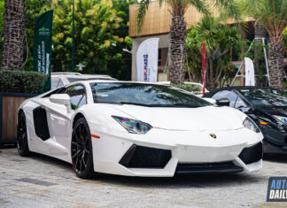 What happened to the Lamborghini Aventador LP700-4 previously owned by the 80s billionaire from Binh Duong?