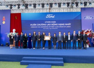 Ford Vietnam Awarded First Class Labor Medal, Achieving Record Sales in 2023
