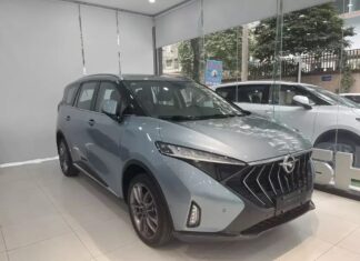 Haima 7X, the latest MPV from China, now available in Vietnam with a price reduction of over 100 million VND to attract customers before Tet.