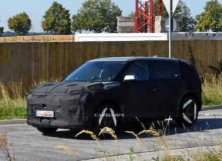 Kia EV4 Small SUV Unveiled During Test Drive