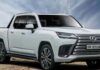 Preview the luxury pickup truck design that Lexus is considering launching.