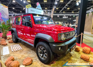 Suzuki Jimny 5-door debuts in the ASEAN region, awaiting arrival in Vietnam