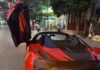 Honda Lead collides with and damages the rear bumper of the rare McLaren 765LT Spider in Vietnam, costing the owner nearly 3 billion VND for repairs